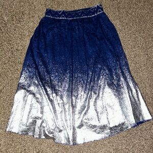 Elegant lace dipped skirt LAST CHANCE BEFORE ITS DONATED